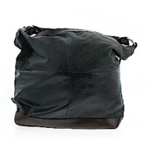 Tano Leather Black/Brown Convertible Shoulder Bag - Picture 4 of 8